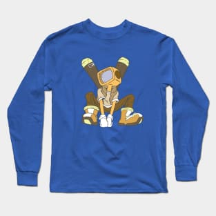 Monkey - Bot Gamen Long Sleeve T-Shirt